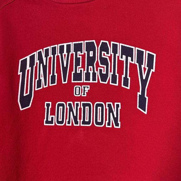 Starworld University‎ Of London Red Sweatshirt Men’s / Adult Size Medium - Picture 2 of 10
